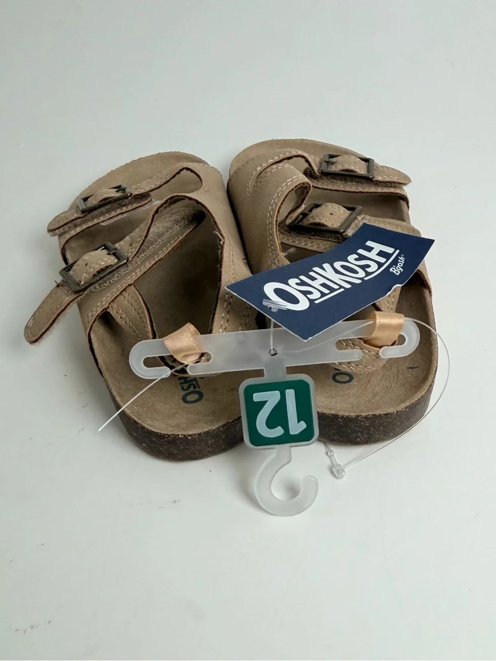OshKosh B'gosh Kids' Tan Buckle Strap Sandals